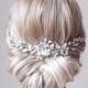 Bridal hair comb,Hair vine,bridal hair vine,wedding hair piece, bridal hair piece,bridal hair accessory, crystal hair vine
