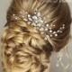 Bridal hair pins pearl Wedding Head piece Swarowski Bobby pin hair trend Wedding hair pin Bridal hair piece wedding hair accessories