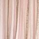 light pink white Lace, Sparkle fabric photobooth backdrop Wedding ceremony stage,birthday,baby shower party curtain backdrop nursery