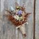 COUNTRY GIRL Boutonniere - Rustic Wedding - Groom Boutonniere - Groomsmen Boutonniere - Corsage - Fall Wedding - Small Simple Boutonniere