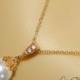 White Pearl Drop Gold Necklace, Swarovski 10mm Pearl Wedding Necklace, White Pearl Bridal Jewelry, Single Pearl Necklace Prom Pearl Necklace
