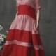 red linen dress with pockets, contrast color dress, maxi dress, striped dress, red dress, cocktail dress, bridal dress, wedding dress
