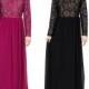 bridesmaid dress long with sleeves, modest dress chiffon, part women dress with sleeve