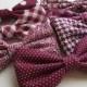 Red Burgundy Bow Tie, Mismatch Bow Tie, Burgundy Bow Tie, Ring Bearer Outfit, Wedding Bow Ties
