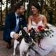 Couple Wedding Photo   French Bulldog - Wedding Pets  {Taylor And Madye Photography} 