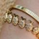 Every Girl Needs A Gold Pineapple Bracelet In Her Life, And This Engraved Roman Numeral Bracelet From Taudrey Is So Special … 