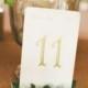 Brides Of Adelaide Magazine - Table Number - Wedding Decorations - Centrepiece - Wedding Table Number 