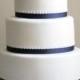 Simple But Elegant 3 Tier Wedding Cake For Vicky And Tom. Delicate Piping And Handmade Roses Finished Off The Classic Look. 