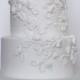 Elegant & Timeless Bas Relief Wedding Cake. Created By Ruby & Belle Cakes, Brighton, UK 