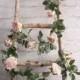 Light Pink Rose Flower Garland, Artificial Flowers, Vines, Flower Garland, Rustic Wedding Decorations, Home Decorations, Party Decorations,