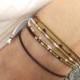 miyuki bracelet, Friendship bracelet, vegan bracelet, thin cord bracelet, tiny bead bracelet, gift for him, gift for her, unique gifts