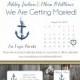 50 Wedding Save the Date Cards - Nautical Beach Anchor - Printed - Personalized Save the Dates Invitations