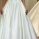 Schlichtes Brautkleid A Linie | Hochzeitskleider Mit Spitze Online Modellnummer: XY641