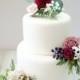 Wedding Cake Topper, Summer Wedding, Pink & Burgundy Cake Flowers, Floral Cake Decoration, Cake Flowers, Pink Cake Flowers, DYI Cake Decor