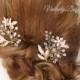 Bride Hair Ornament bridal Hairpins mi TCrystal Beads Wedding Bridal hair jewelry 3 Pieces