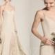 Prom Dress Cream Chiffon Bridesmaid Dress Wedding Dress Spaghetti Strap Ball Gown V Neck Party Dress Sleeveless Fitted Lace Maxi Dress(H639)