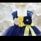 Navy Flower Girl Tutu Dress-Navy Tutu Dress-Navy Girl Tutu-Navy Wedding Tutu-Navy Girl Tutu-Navy Clothing-Navy Bride.