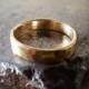Rustic Mens Gold Wedding Band, 14k Gold Ring Forged by Blacksmith, Mens Gold Ring, Hammered Gold Wedding Band, Mens Ring