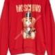 Moschino Circus Teddy Womens Long Sleeves Sweatshirt Red