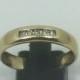 10k Gold & Diamond Engagement / Anniversary Ring
