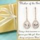 Mother of the groom gift, mother of the bride gift, Mother of the groom earrings, mother of the bride earrings,mother in law gift