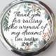 Custom Compact Mirror, Mother Of The Bride Gift, Personalized Gift For Mom