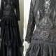 Black wedding dress,Gothic bridal gown,Vampire gown,witches wedding dress,black dress,sexy black dress, Burlesque ,corset