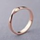 Mobius Ring, Silver Mobius Ring, Solid Mobius Ring, Mobius Band, 9K Mobius Ring, 14K Mobius Ring, Wedding Ring, Width 2,6mm, Twist Band Ring