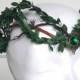 Woodland elf tiara - elven headpiece - fairy crown - celtic wedding - pagan crown - elven tiara - elvish crown - woodland crown - headpiece