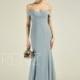 Prom Dress Long Dusty Blue Chiffon off Shoulder Bridesmaid Dress Mermaid Fitted Wedding Dress with Train (H801)