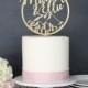 Personalized Modern Rustic Mountain Wilderness Wedding Cake Topper 