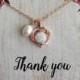 Thank You For Raising The Man of My Dreams • Mother of The Bride Necklace