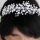 Bridal headband Bridal hair vine Rhinestone headband Wedding hair accessories Bridal tiara Crystal tiara Silver hair vine Bridal Headpiece