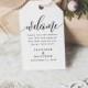 Welcome tags for wedding guests Wedding tag template Wedding favor tags template Wedding tags download Wedding tag for welcome bags #vm11