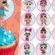 SWEET cupcake topper, birthday topper, party supplies.