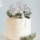 Surname Wedding Cake Topper Wedding Cake Toppers Cake Topper Wedding Custom Cake Topper Gold Cake Topper Name Cake Topper Silver Cake Topper