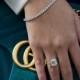 Diamond Engagement Ring, 2.50 Carats Diamond Ring, Emerald Cut Halo Diamond Ring, Engagement Ring, Diamond Engagement Ring