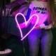 Heart Neon LED Sign - Select your Color and Size.