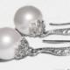 Pearl Bridal Earrings, Wedding Earrings, Swarovski 10mm White Pearl Earrings, Classic Pearl Drop Earring, Bridesmaids, Wedding Pearl Jewelry