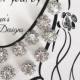 Veil Weights Crystal Flower/Bridal/Elegant/Wedding/Wedding Veil/Double Sided Set of 10