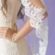 Wedding Veil , Single Tier Lace Wedding Veil
