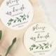 Please Don't Take my Drink Coasters - Garden Wedding - Calligraphy Wedding - Greenery Coasters - Natural Wedding - Classic Wedding