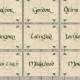 Wedding Hobbit Table Cards - set of 13 - Digital file