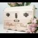 Wedding card box Lockable wedding box Card box for Wedding card holder Wedding chest Keepsake box Card box with slot Large wood box chest