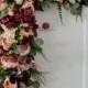 Wedding Arch Swag, Eucalyptus Swag, Wedding Backdrop, Wedding Arch Flowers, Silk Arch Flowers, Church Swag, Corner Wedding Swag