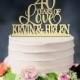 40 Years Of Love Cake Topper,40th wedding anniversary cake topper, Happy 40th Anniversary, Custom Cake Topper,Two Names Cake Topper