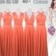 Coral Bridesmaid Dress Floor Length Convertible Dress long infinity bridesmaid dress long dress bridesmaid convertible wrap dress prom dress