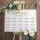 Wedding Seating Chart Alphabetical 
