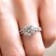 2.50 cttw Art Deco Bridal Set Ring-Brilliant Cut Halo Engagement Ring w/ Pave Wedding Eternity Wedding Band [65360-2P]