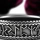 Viking Rune Ring, Silver Rune Wedding Band, Magical Jewelry, Rune Jewlery, Norse Ring, Viking Rune Sterling Ring, Jewelry Custom Size 5102